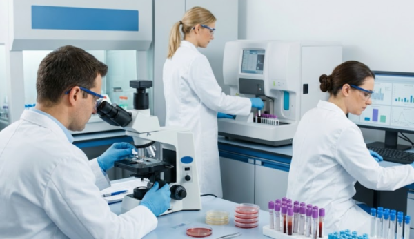 التحاليل والمعامل