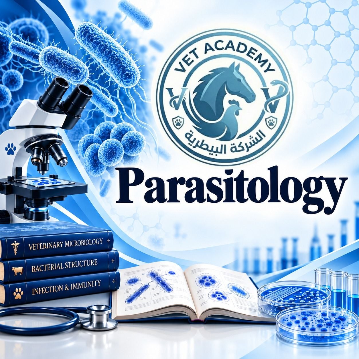 Parasitology الفرقة الثالثة - جامعة الزقازيق